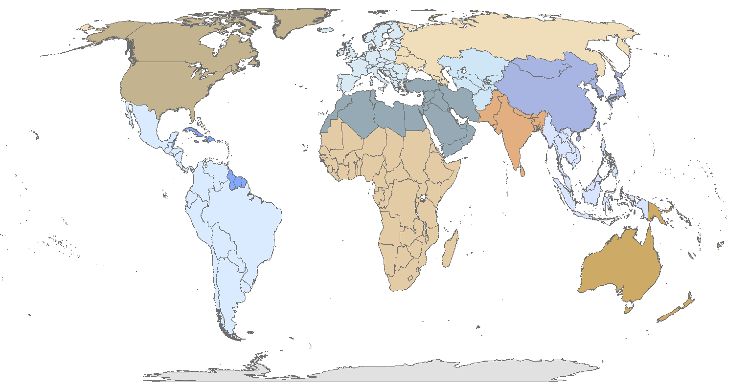 world regions