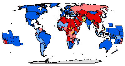 States Of Earth: Political Status Of The World, Map Version